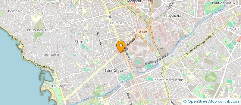 localisation de l'entreprise MS ASSUR à MARSEILLE