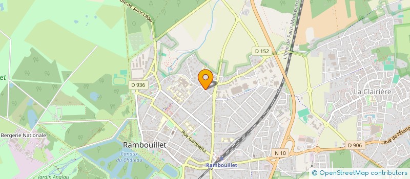 localisation de l'entreprise MS AUDIT & CONSEIL à RAMBOUILLET