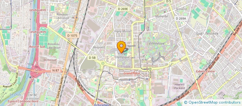 localisation de l'entreprise MS AUTO  GRENOBLE