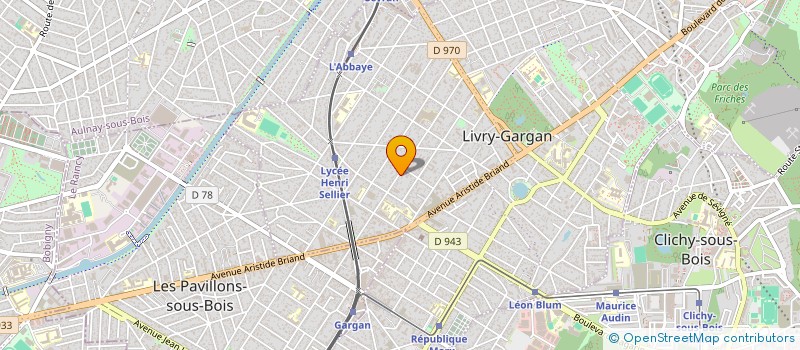 localisation de l'entreprise MS AUTO à LIVRY-GARGAN