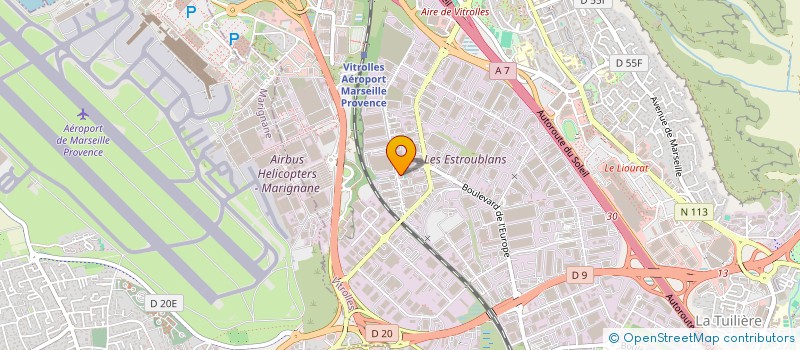 localisation de l'entreprise MS AUTO DESIGN à VITROLLES