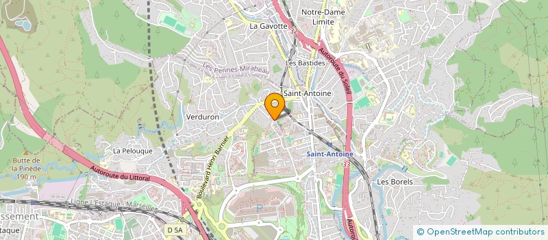 localisation de l'entreprise MS AUTO REMORQUAGE à MARSEILLE