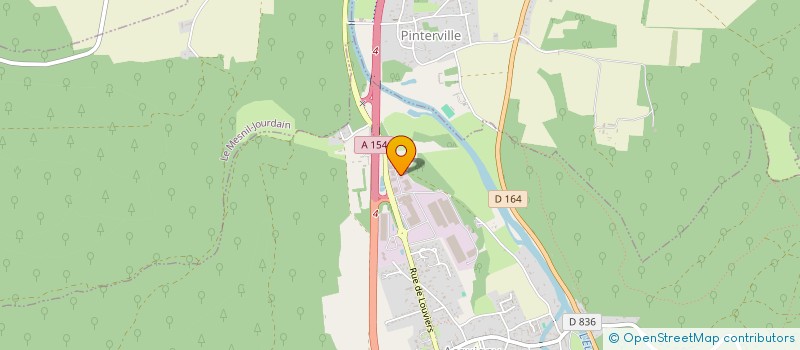 localisation de l'entreprise MS AUTOMOBILE  ACQUIGNY