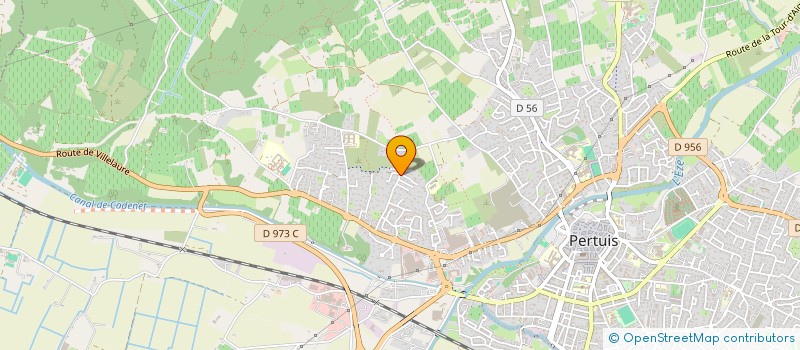 localisation de l'entreprise MS AZUR  PERTUIS