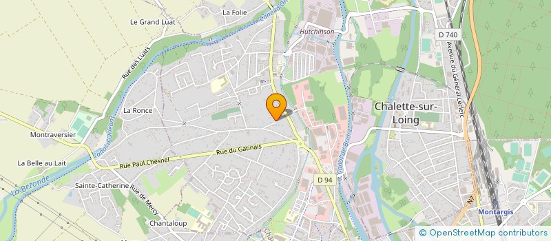 localisation de l'entreprise MS BAT 45 à CHALETTE-SUR-LOING