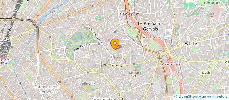 localisation de l'entreprise MS BAT  PARIS