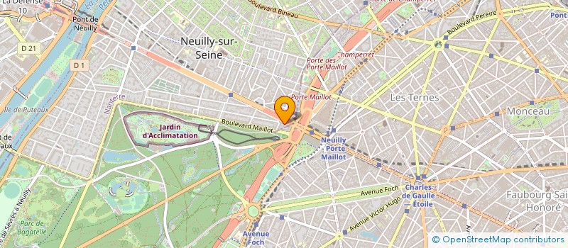 localisation de l'entreprise MS BAT à NEUILLY-SUR-SEINE