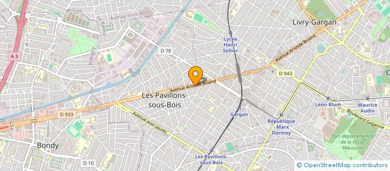 localisation de l'entreprise MS BAT à LES PAVILLONS-SOUS-BOIS