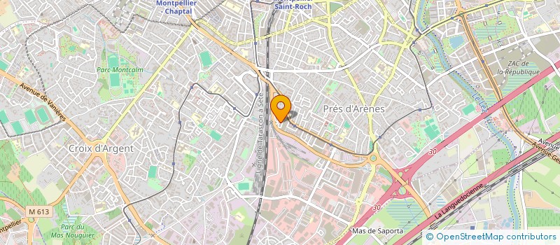 localisation de l'entreprise MS BATI à MONTPELLIER