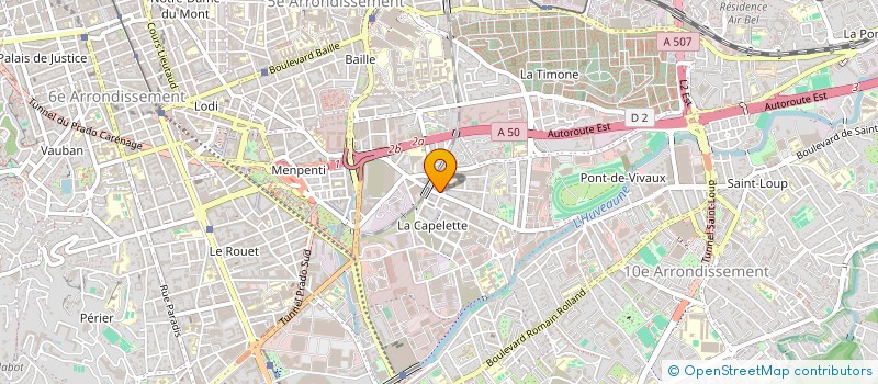 localisation de l'entreprise MS BATIMENT à MARSEILLE
