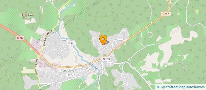 localisation de l'entreprise MS BATIMENT  FLASSANS-SUR-ISSOLE