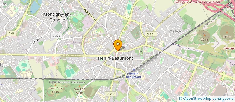 localisation de l'entreprise MS BEAUTE à HENIN-BEAUMONT
