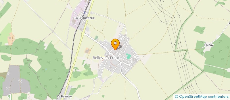 localisation de l'entreprise MS BEAUTE à BELLOY-EN-FRANCE