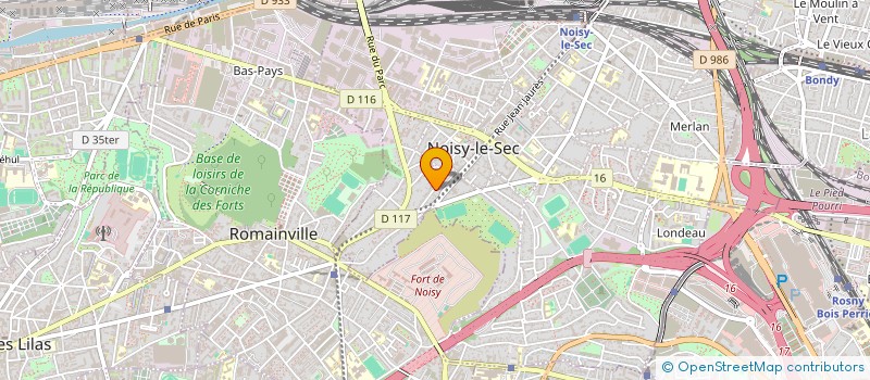 localisation de l'entreprise MS BLANQUI à NOISY-LE-SEC
