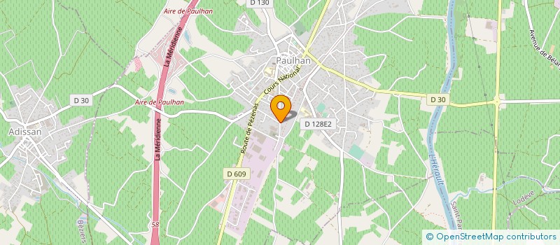 localisation de l'entreprise MS BOIS à ADISSAN