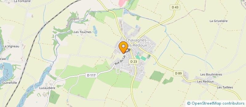 localisation de l'entreprise MS BOUTIK  CHAVAGNES-LES-REDOUX