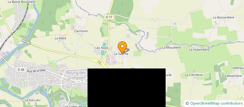 localisation de l'entreprise MS BOX SERVICES  BOURG-DES-COMPTES