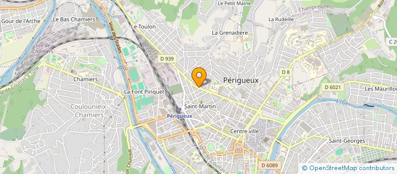 localisation de l'entreprise MS BROCANTES & ANTIQUITEES  PERIGUEUX