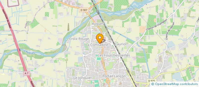 localisation de l'entreprise MS BTP  ORANGE