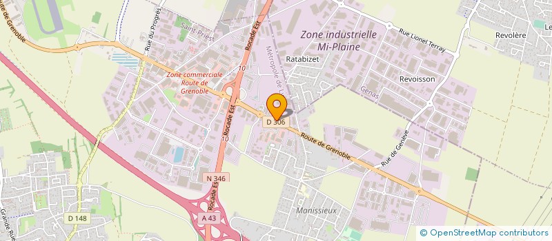 localisation de l'entreprise MS BUSINESS  SAINT-PRIEST