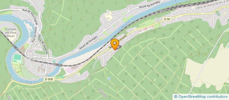 localisation de l'entreprise MS C'AIR  LIVERDUN