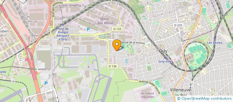 localisation de l'entreprise MS. CAKE à ORLY