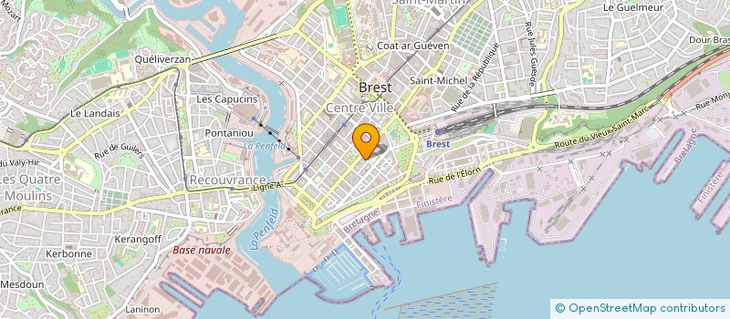 localisation de l'entreprise MS CAPITAL à BREST