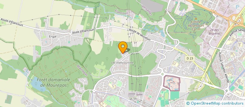 localisation de l'entreprise MS CAPITAL  ELANCOURT