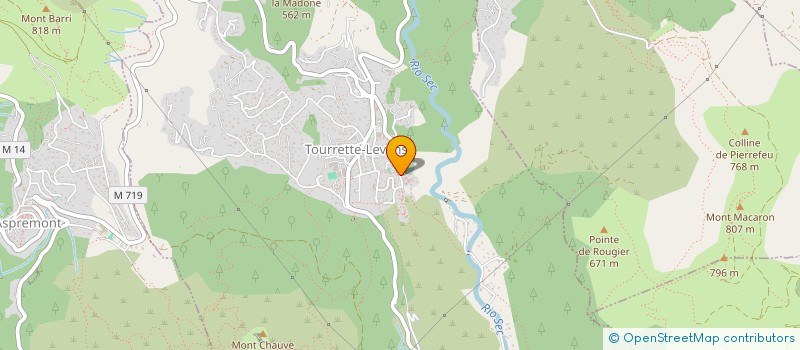 localisation de l'entreprise MS CAPITAL  TOURRETTE-LEVENS