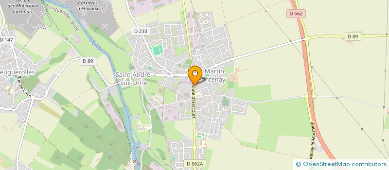 localisation de l'entreprise MS CAR  SAINT-MARTIN-DE-FONTENAY