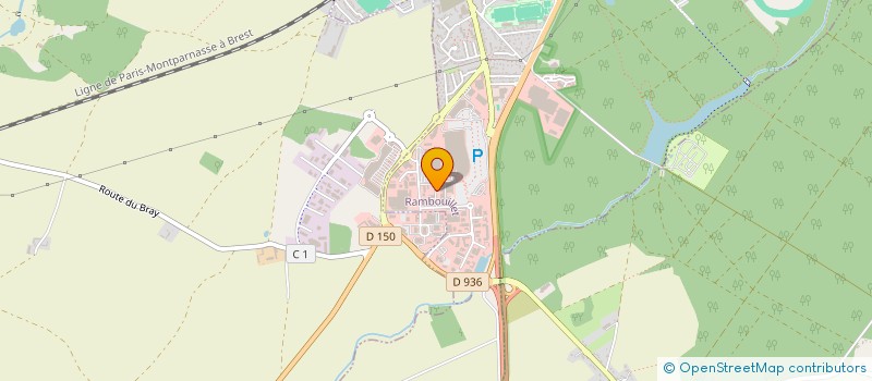 localisation de l'entreprise MS CAR à RAMBOUILLET