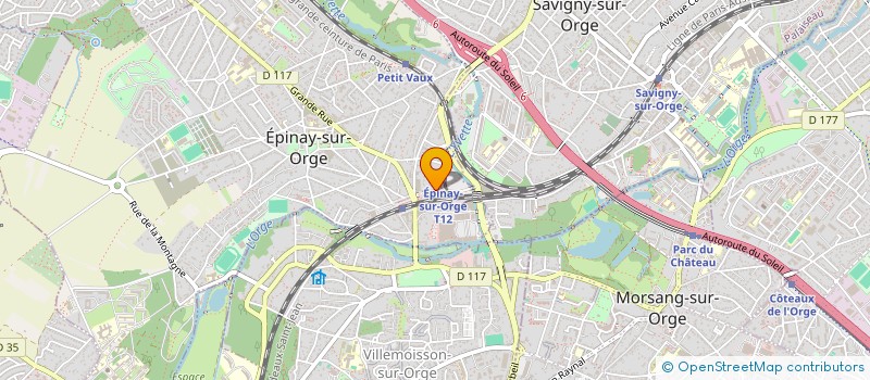 localisation de l'entreprise MS CAR LOCATION  EPINAY-SUR-ORGE