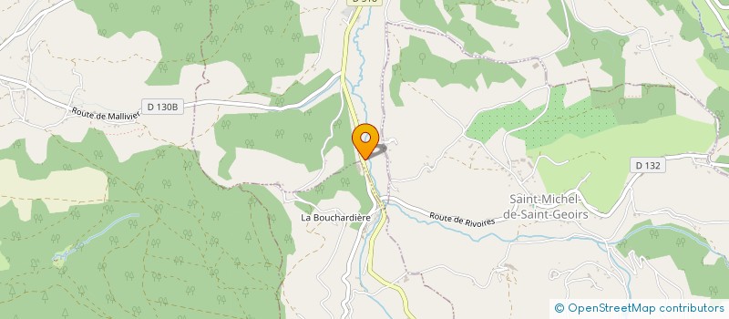 localisation de l'entreprise MS CHAUDRONNERIE  SAINT-GEOIRS