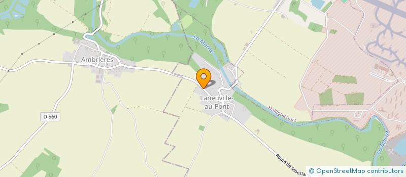 localisation de l'entreprise MS CHAUFF à LANEUVILLE-AU-PONT