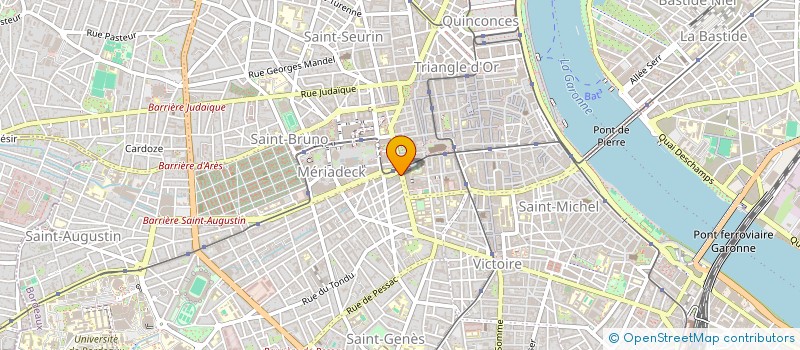 localisation de l'entreprise MS COIFFEUR BARBIER  BORDEAUX