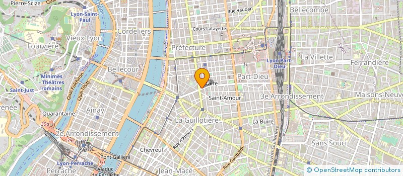 localisation de l'entreprise MS COIFFURE  LYON