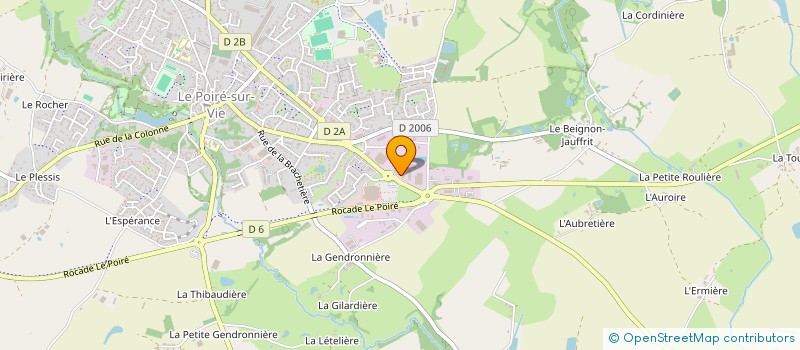 localisation de l'entreprise MS COIFFURE  LE POIRE-SUR-VIE