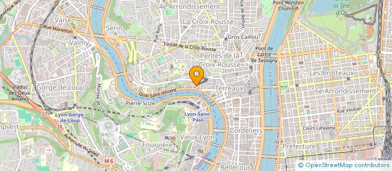 localisation de l'entreprise MS COM à LYON
