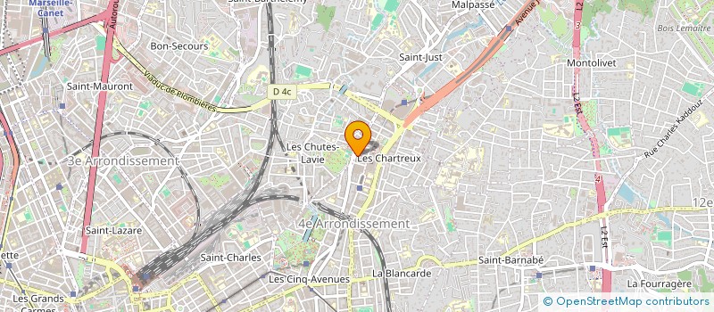localisation de l'entreprise MS COMMUNITY à MARSEILLE