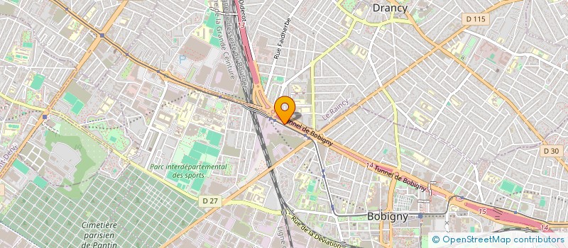 localisation de l'entreprise MS & COMPAGNIE  BOBIGNY