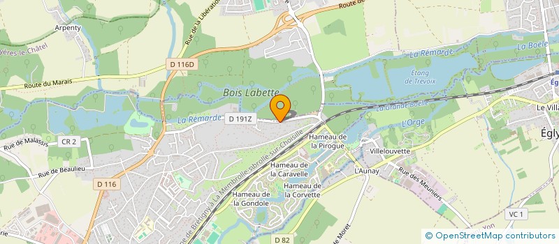 localisation de l'entreprise MS COMPANY  BREUILLET