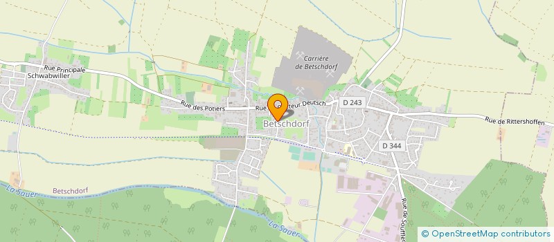 localisation de l'entreprise MS CONCEPT à BETSCHDORF