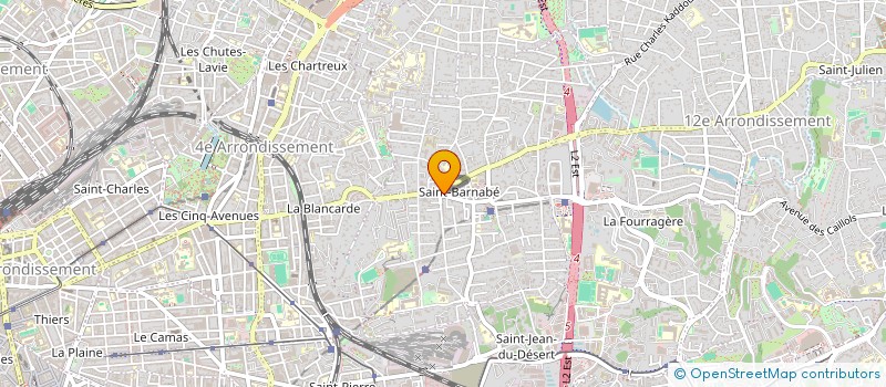 localisation de l'entreprise MS CONCEPT à MARSEILLE