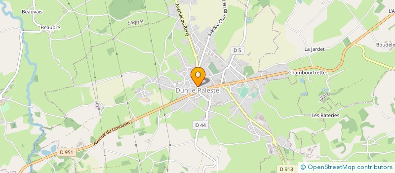 localisation de l'entreprise MS CONCEPT à DUN-LE-PALESTEL
