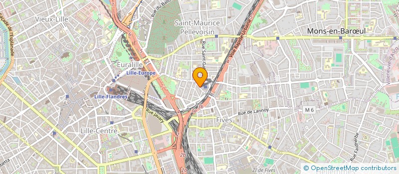 localisation de l'entreprise MS CONCEPT  LILLE