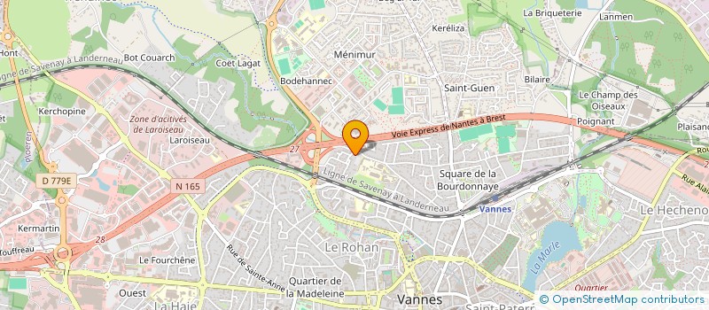 localisation de l'entreprise MS CONSEIL à VANNES
