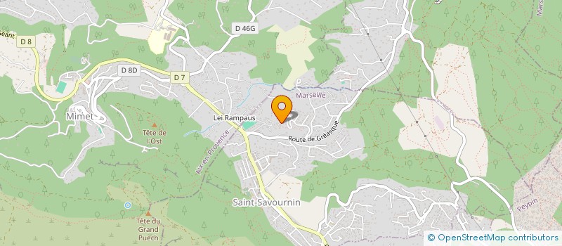 localisation de l'entreprise MS CONSEIL  SAINT-SAVOURNIN