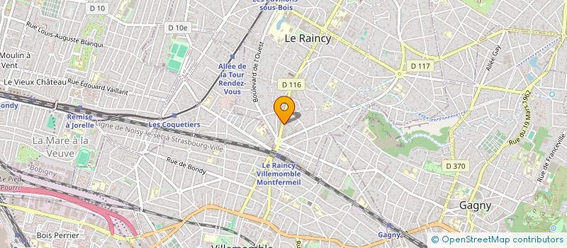 localisation de l'entreprise MS CONSEIL & INVEST  LE RAINCY