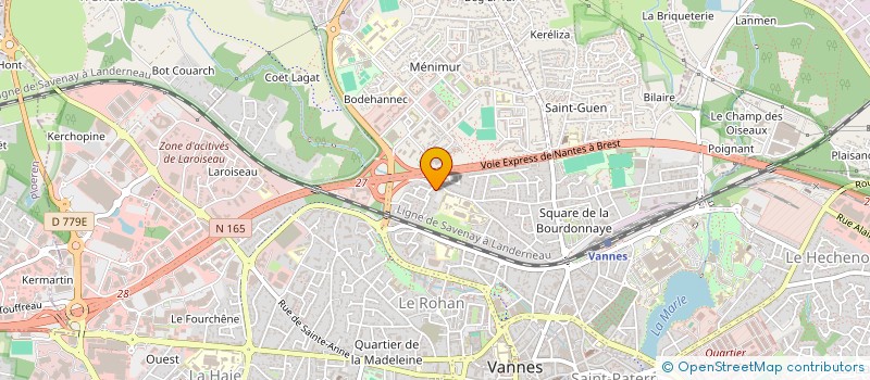 localisation de l'entreprise MS CONSEIL PRO à VANNES