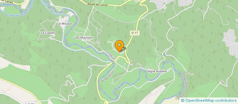localisation de l'entreprise MS CONSEILS à LORGUES